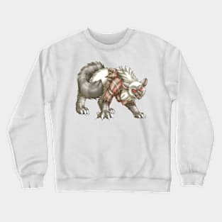 WereCat: Fawn Lynx Point Crewneck Sweatshirt